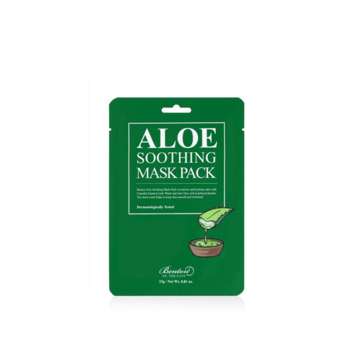 benton aloe soothing mask pack 23g