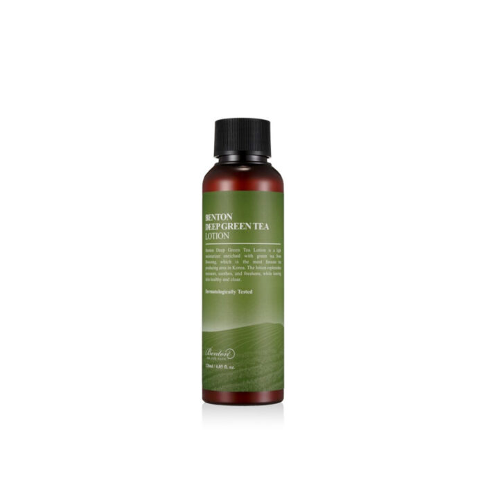 benton deep green tea lotion 120ml