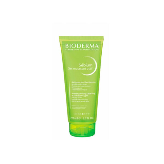 bioderma sebium gel moussant actif cleansing active foaming gel 200ml