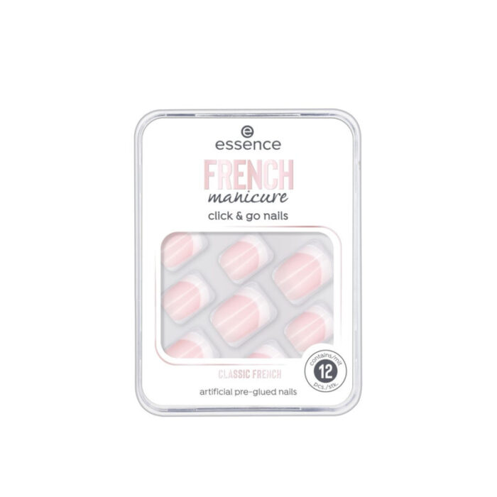 essence french manicure click go nails 01 classic french