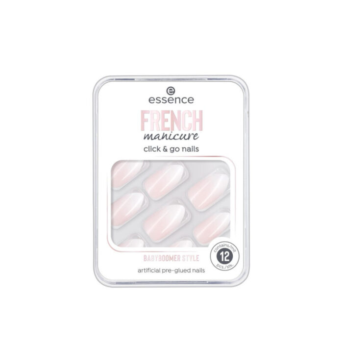 essence french manicure click go nails 02 babyboomer style