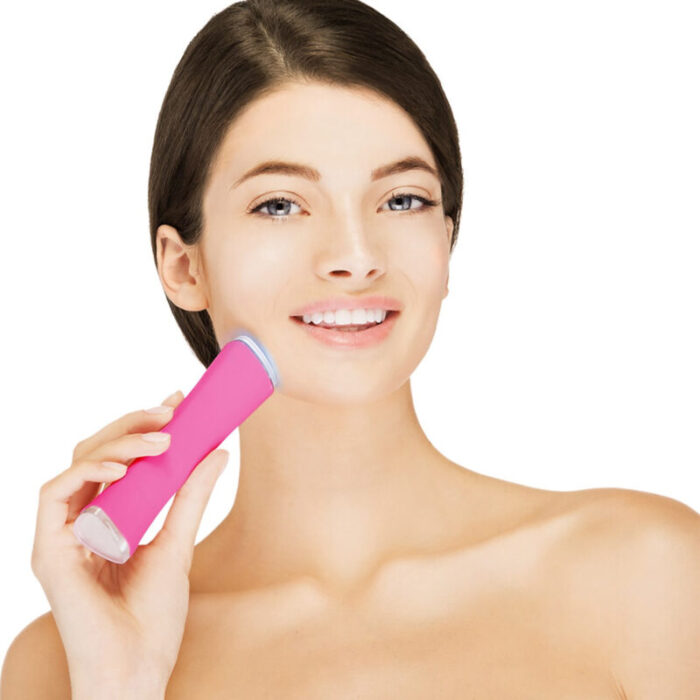 foreo espadatm magenta acne treating blue light pen 3