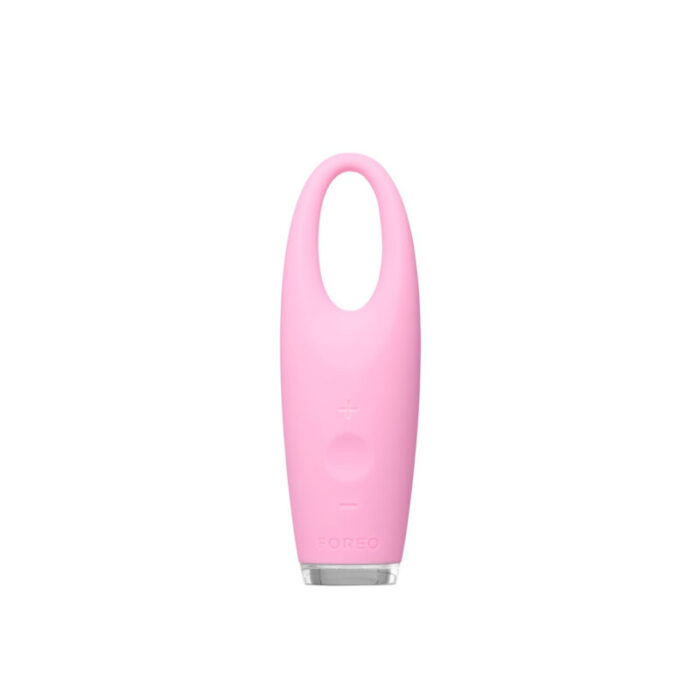 foreo iristm illuminating eye massager petal pink