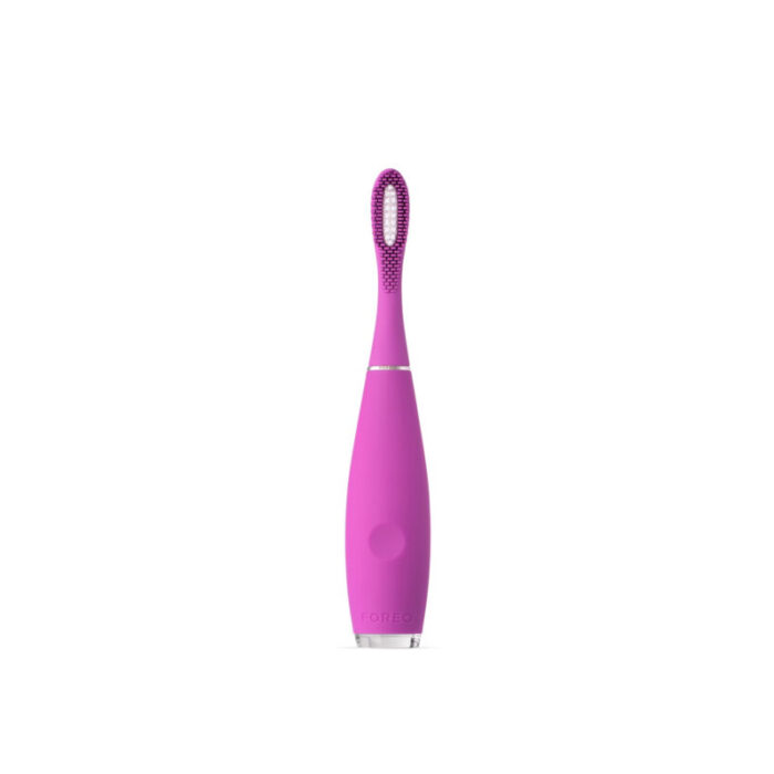 foreo issatm kids silicone sonic toothbrush merry berry shark