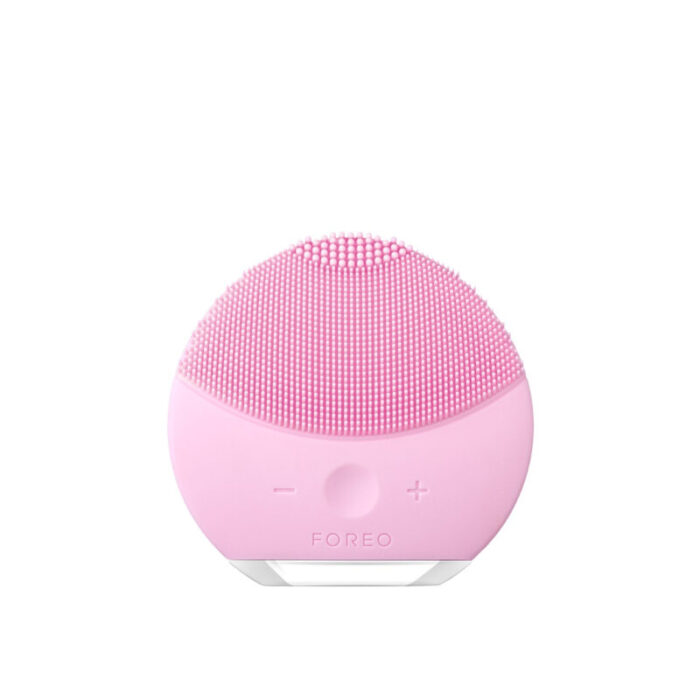 foreo lunatm mini 2 facial cleansing device pearl pink