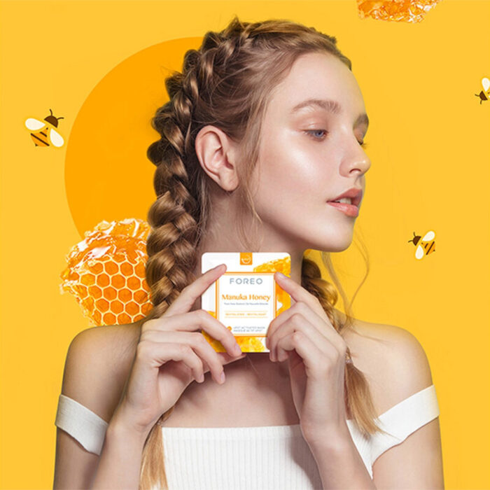 foreo ufotm activated facial mask manuka honey