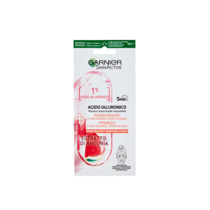 garnier skin active hyaluronic acid ampoule sheet mask 15g