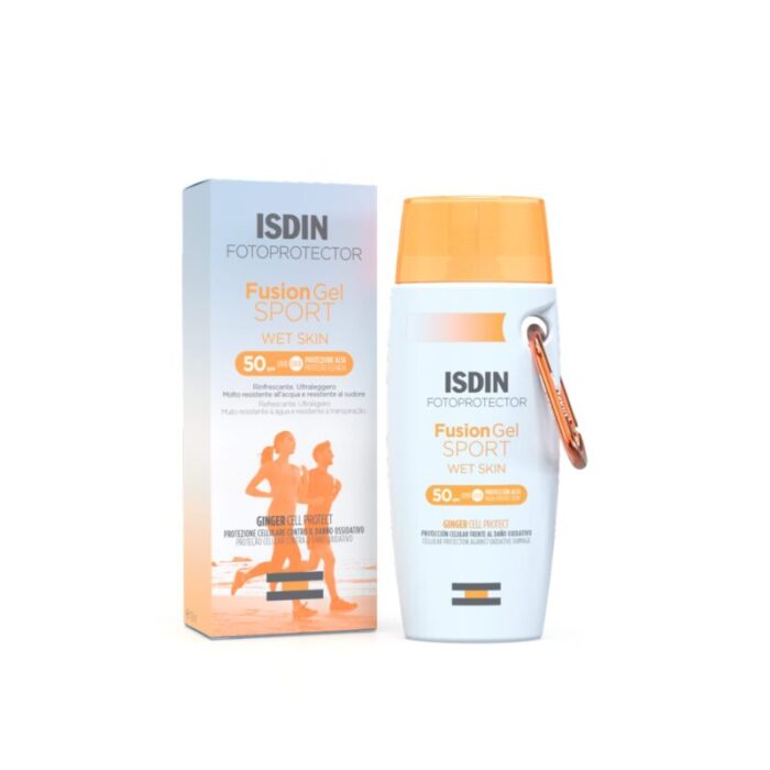 isdin fotoprotector fusion gel sport wet skin spf50 100ml