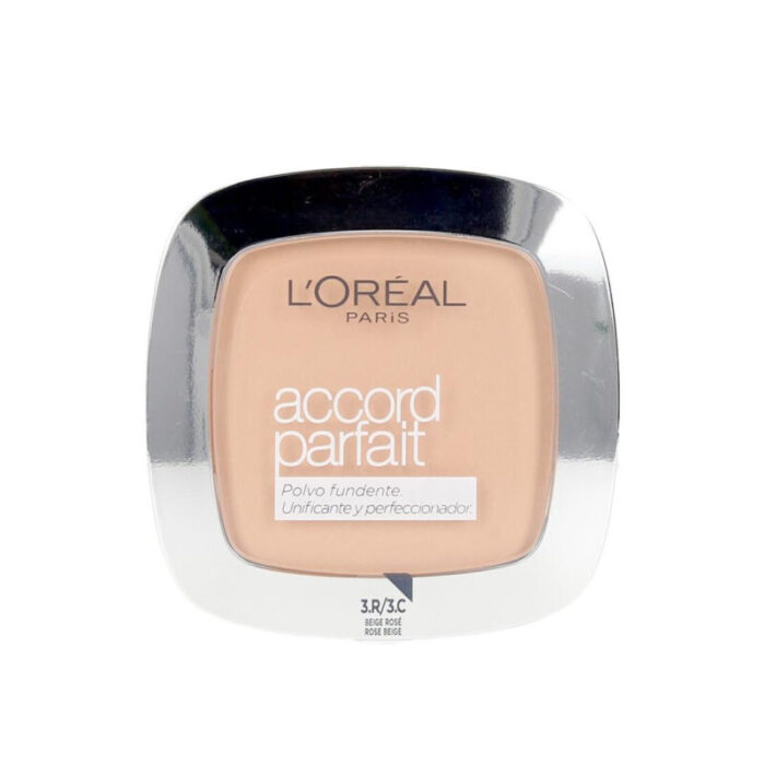 l oreal paris accord parfait powder 3 r 3 c rose beige 9g