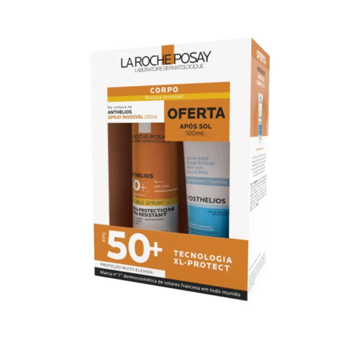 la roche posay anthelios spray spf50 200ml posthelios gel 100ml 1