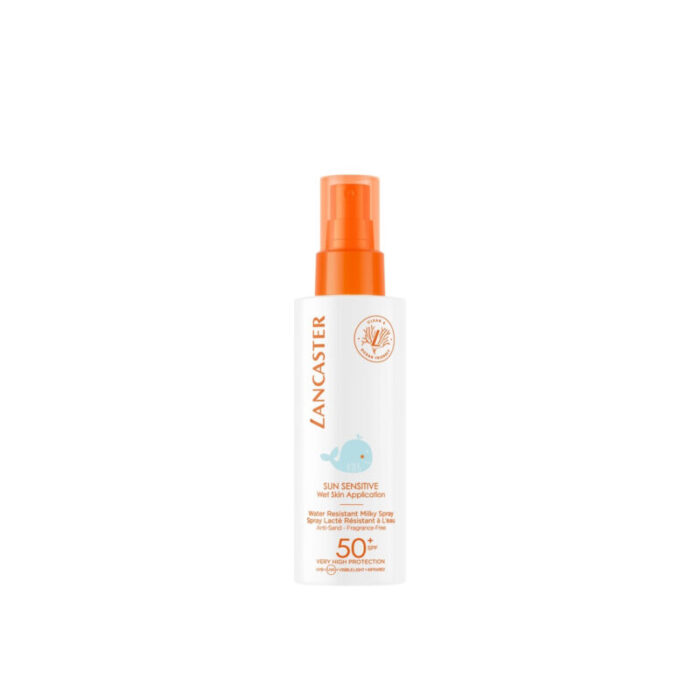 lancaster sun sensitive kids water resistant milky spray spf50 150ml