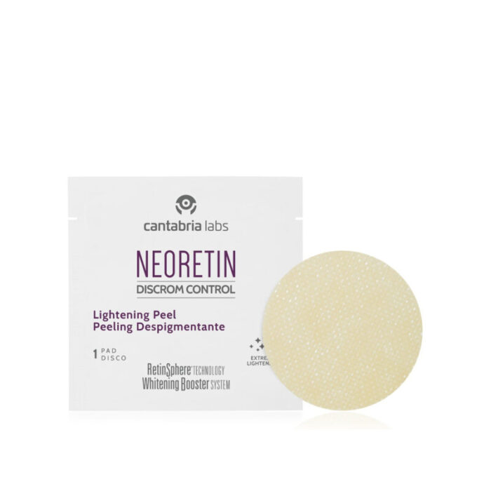 neoretin discrom control pigment corrector peel 1ml x 6 pads