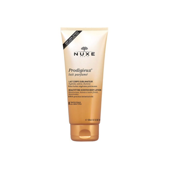 nuxe prodigieux beautifying scented body lotion 300ml