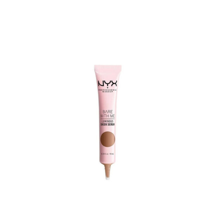 nyx pro makeup bare with me luminous cheek serum tan bronze 10ml