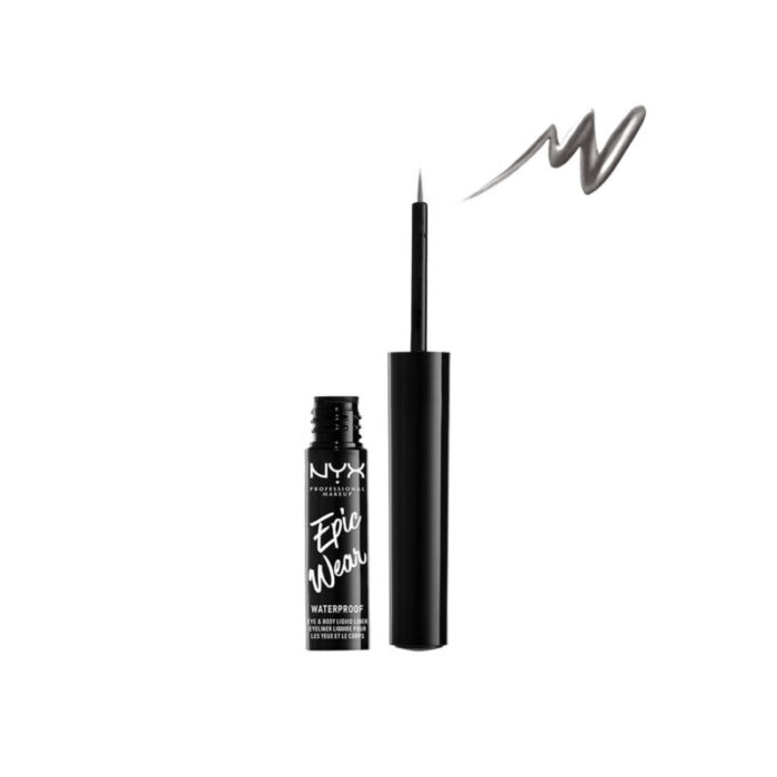 nyx pro makeup epic wear liquid liner gunmetal 3 5ml