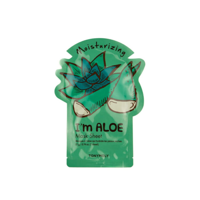 tonymoly i m aloe moisturizing mask sheet 21g