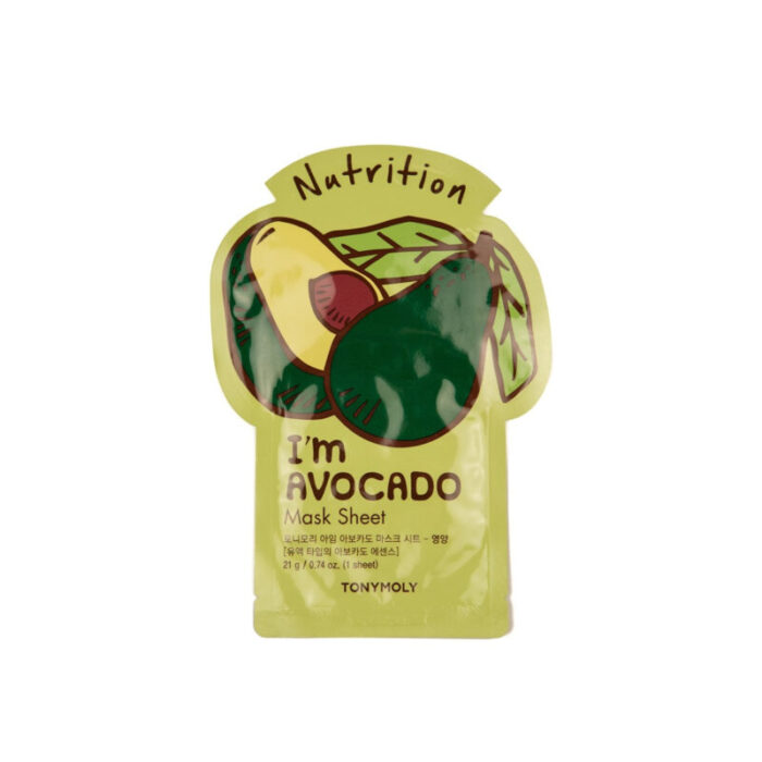 tonymoly i m avocado nutrition mask sheet 21g