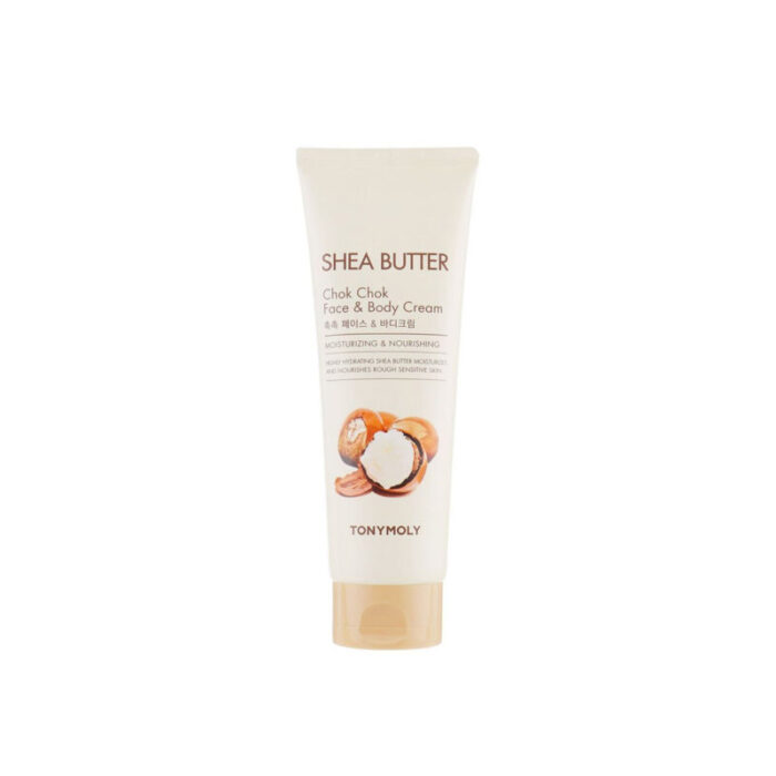 tonymoly shea butter chok chok face body cream 250ml