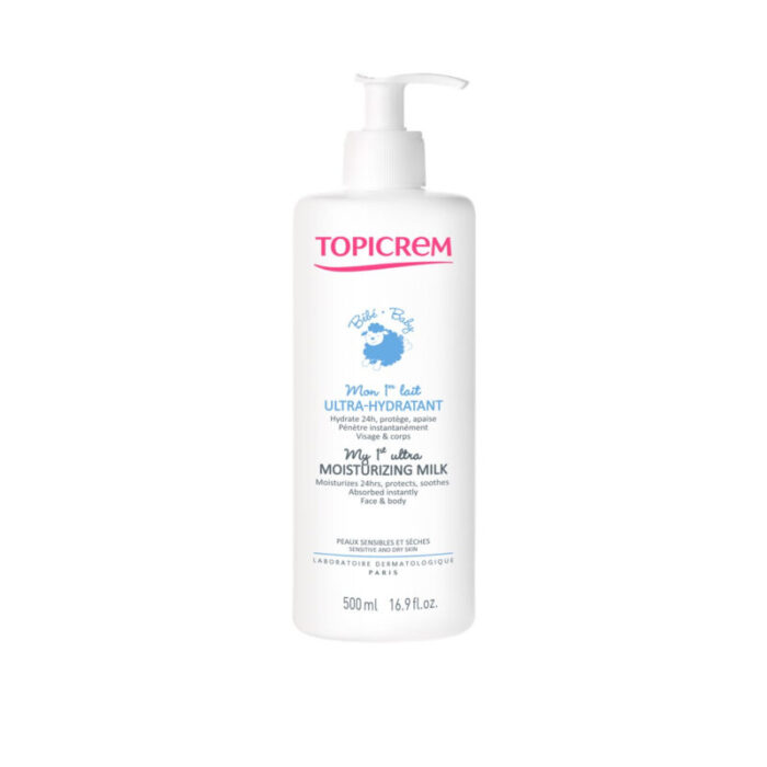 topicrem baby my 1st ultra moisturizing milk 500ml