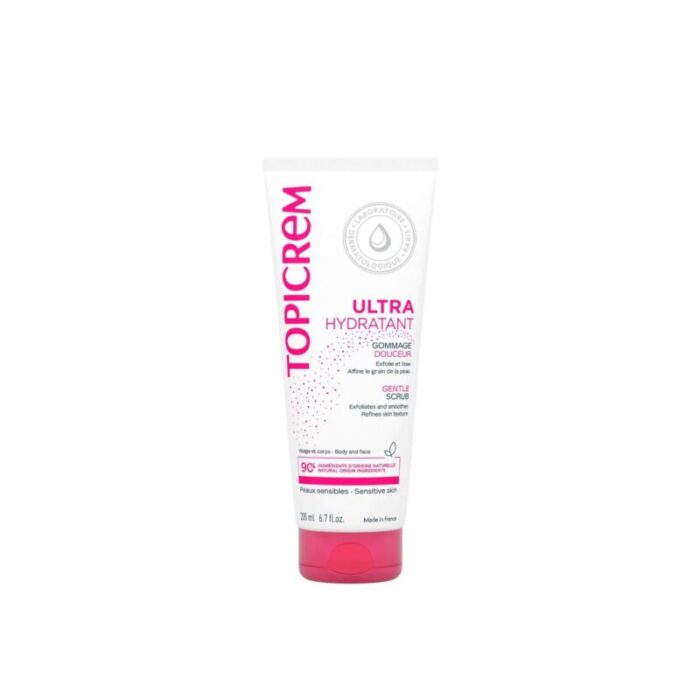 topicrem ultra moisturizing gentle scrub 200ml